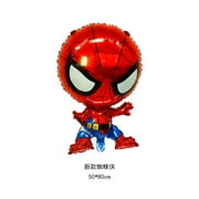 Children's Cartoon Hero Series Aluminum Film Decorative Balloon Superman Captain America Birthday Party Banquet Arrangement