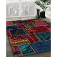 thumbnail image 3 of Ahgly Company Machine Washable Indoor Rectangle Abstract Gray Area Rugs, 6' x 9', 3 of 7