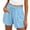 BU2, variant on Beach Shorts for Women Summer Casual Elastic High Waist Drawstring Lightweight Vacation Shorts with Pockets