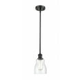 thumbnail image 1 of Innovations 516-1S-BK-G394-LED Ellery 1 Light Pendant part of the Ballston Collection, Matte Black, 1 of 1