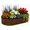 Brown, variant on 2 Pack 4x2x1 FT Galvanized Raised Garden Bed with Rubber Strip Edging, Metal Raised Planters Box for Gardening,Easy Assembly Garden Bed Kit,Brown