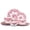 Pink, variant on Onader 12-Piece Plates and Bowls Set, Dinnerware Set for 4, Floral Ceramic Tableware Sets for Home Kitchen Restaurant, Microwave Safe & Dishwasher Safe, Blue