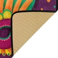 thumbnail image 6 of Coolnut Mardi Gras Kitchen Rug, 39"x20" Anti Fatigue Non-Slip Bath Rug, Entryways Runner Comfort Mat for Kitchen Washroom Bedroom, 6 of 7
