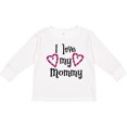 thumbnail image 3 of Inktastic I Love my Mommy- hearts Boys or Girls Long Sleeve Toddler T-Shirt, 3 of 5