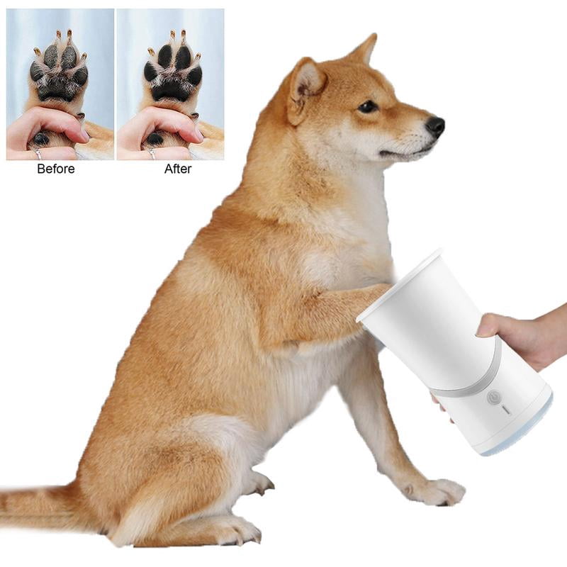 automatic dog paw cleaner