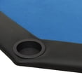 thumbnail image 6 of vidaXL Folding Poker Table Texas Holdem Table 8 Players Portable Casino Table, 6 of 13