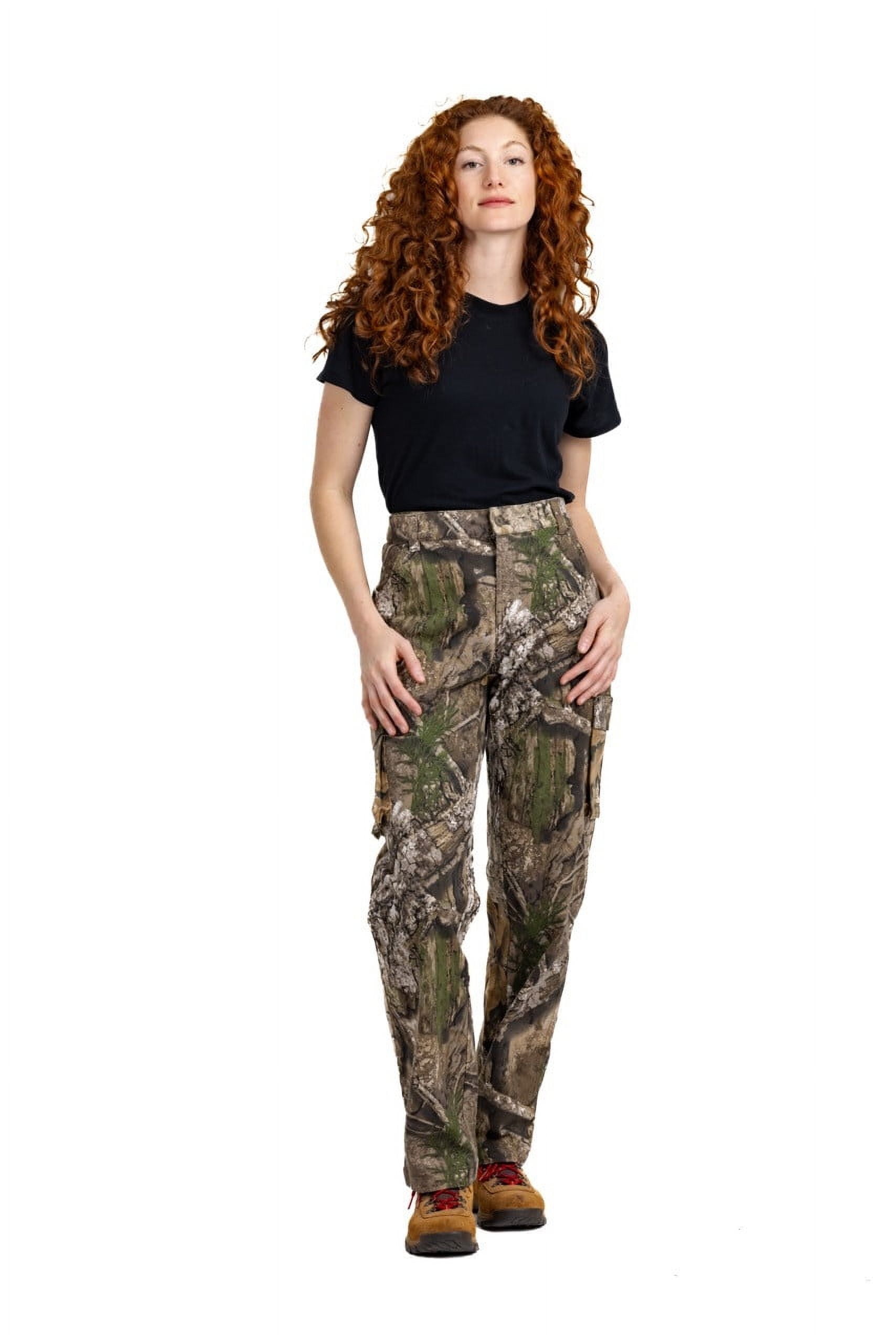 Realtree Women's APX Camo 6-Pocket Cargo Hunting Pants | Durable, Lightweight Outdoor Appare | Size M