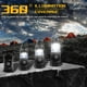 thumbnail image 5 of 2.0mm Gold La supervivencia recargable solar impermeable llevó la linterna para las emergencias al aire libre, 5 of 5