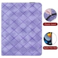 thumbnail image 2 of for Honor Pad X9 2023/Honor Pad X8 Pro 11.5 inch Case, Rhombus Grid Pattern Multiple Viewing Angles Stand Slim Folio Cover (Purple), 2 of 7