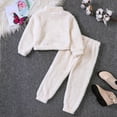 thumbnail image 5 of ZRBYWB Toddler Girls Clothing Sets Winter Long Sleeve Butterflies Print Tops Pants 2 Piece Outfits Clothes Set Fall Clothes Cute Clothes Fashion 2023, 5 of 6