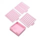thumbnail image 1 of Plantilla de Notas Adhesivas Compatible con Post Notes, Base de Blocs Adhesivos de 3x3 con 2 Plantillas Incluidas, Organizador de Blocs de Notas Rosa., 1 of 5