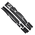 thumbnail image 3 of Interior Center Console Carbon Fiber Molding Sticker Decals For BMW 5 Series E60, 3 of 11
