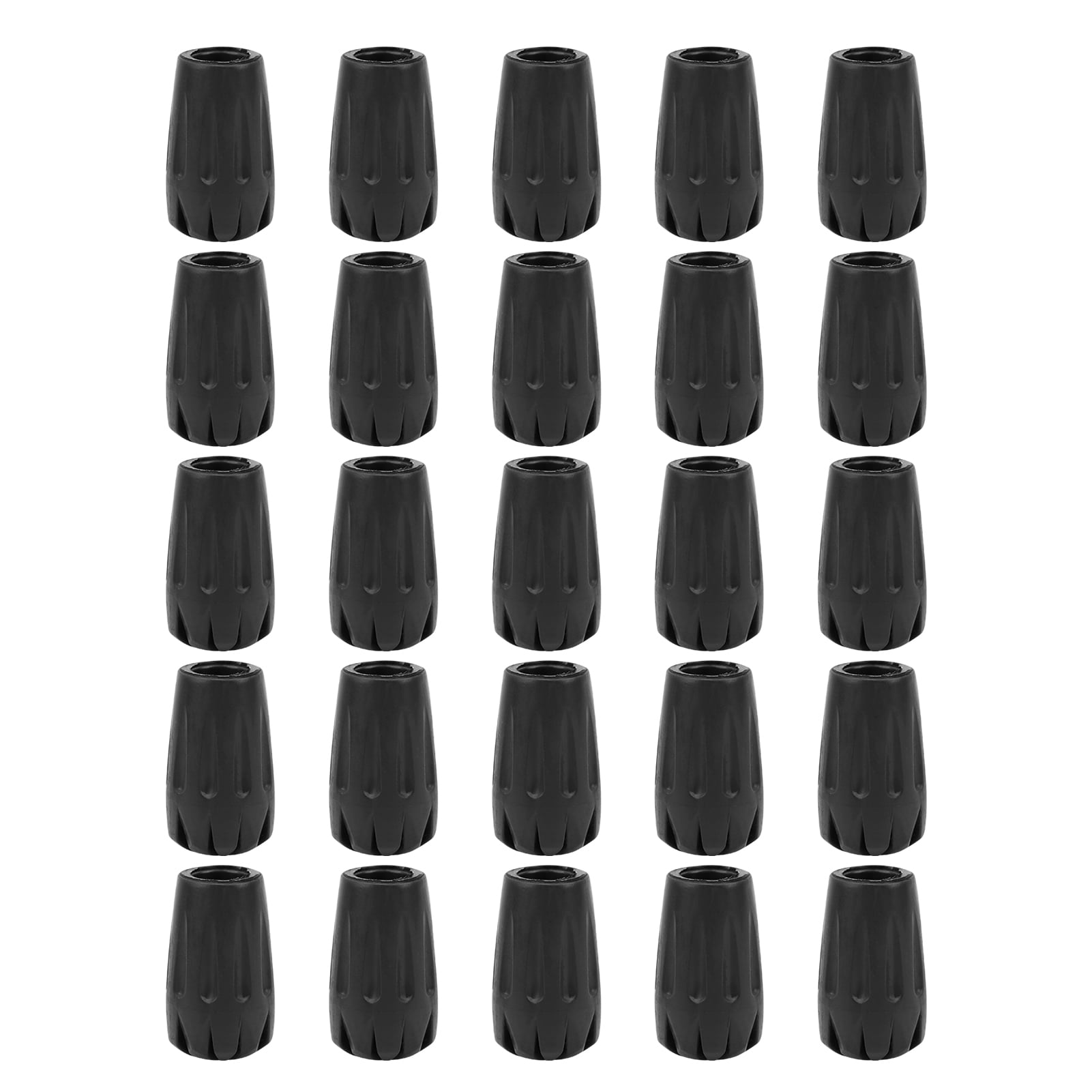 Heavy Duty Walking Stick Tips Walking Stick Ferrule Protectors High Efficiency Cane Tips TPR
