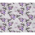 thumbnail image 4 of oneOone Cotton Flex Purple Fabric Florals Diy Clothing Quilting Fabric Print Fabric By Yard 40 Inch Wide, 4 of 4