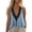 Light Blue, variant on KHONTS Deep V Neck Lace Tanks Tops for Women Asymmetrical Ruffle Hem Summer Camisole Sleeveless Cropped Boho Tanks Tops Light Blue XL