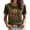 Army Green, variant on Halloween Shirts for Women Salem Broom Co Print Crew Neck Short Sleeve Trendy Loose Fit Halloween Tops Witch Moon Graphic Party Holiday Shirts Army Green 2XL