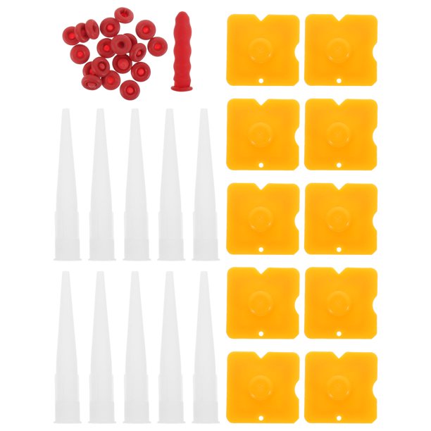 OULII 1Jgo Kit De Herramientas Para Masillado Con Tapas Protectores De Látex Para Sellar Y Aplicar En
