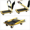 thumbnail image 4 of Push Cart Dolly, Moving Platform Hand Truck, Foldable for Easy Storage and 360 Degree Swivel Wheels with 330lb Weight Capacity, 4 of 12