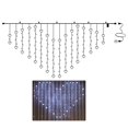 thumbnail image 2 of OUSITAID String Light Heart Shape Waterproof LED Curtain Fairy Lamp Decoration for Wedding Party Home, 2 of 8