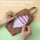 thumbnail image 4 of Bolsa organizadora de viaje plegable - Caja portátil para ropa y calzado, poliéster caqui/rosa/gris de 28x12 cm, cubo de embalaje compresión para maletas, 4 of 6