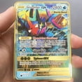 thumbnail image 2 of Treingi 2024 10000PH Pokemon Gold Metal Card Arceus Pikachu Charizard VMAX Versión en español Colección de juegos Pokémon Tarjetas de metal de hierro Regalos para niños, 2 of 5