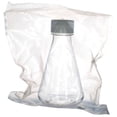 thumbnail image 3 of Eisco - Pack of 12, 500mL Sterile PETG Erlenmeyer Flasks, Non-Vented, Flat Bottom, Lab-Grade, Gamma Sterilized, USP Class VI, Ideal for Cell Culture, Biopharmaceutical Processing, Chemical Storage, 3 of 5