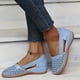 thumbnail image 5 of Zapatos informales ahuecados para mujer, zapatos cómodos con plataforma y cabeza redonda sólida Wmkox8yii shjk7572, 5 of 6