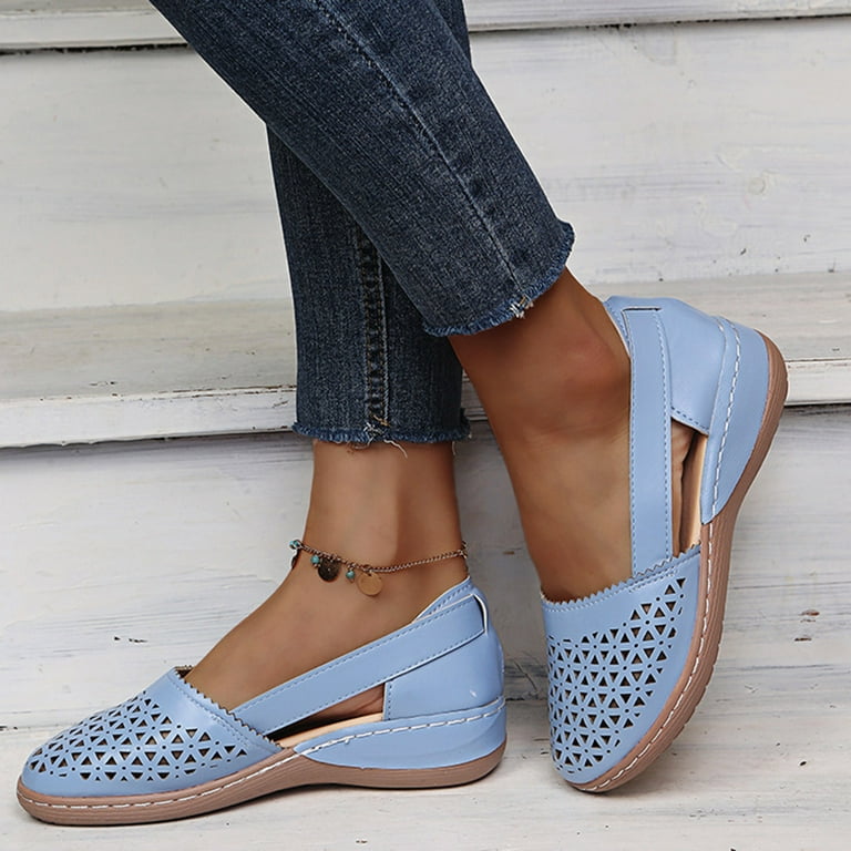 Casual Daily Hollow Out Breathable Round Comfortable Shoes Casual Daily Hollow Out Breathable Round Comfortable Shoes