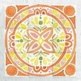 thumbnail image 2 of DeNeige, Elyse 15x15 White Modern Wood Framed Museum Art Print Titled - Citrus Tile I, 2 of 4
