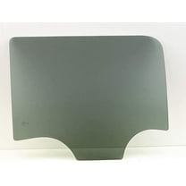 Driver Left Side Rear Door Window Door Glass Compatible with Chevrolet Silverado GMC Sierra 1500 2014-2018 / 2500 3500 2015-2019 /4500 5500 6500 2019-2021 4-Door Crew Cab Pickup