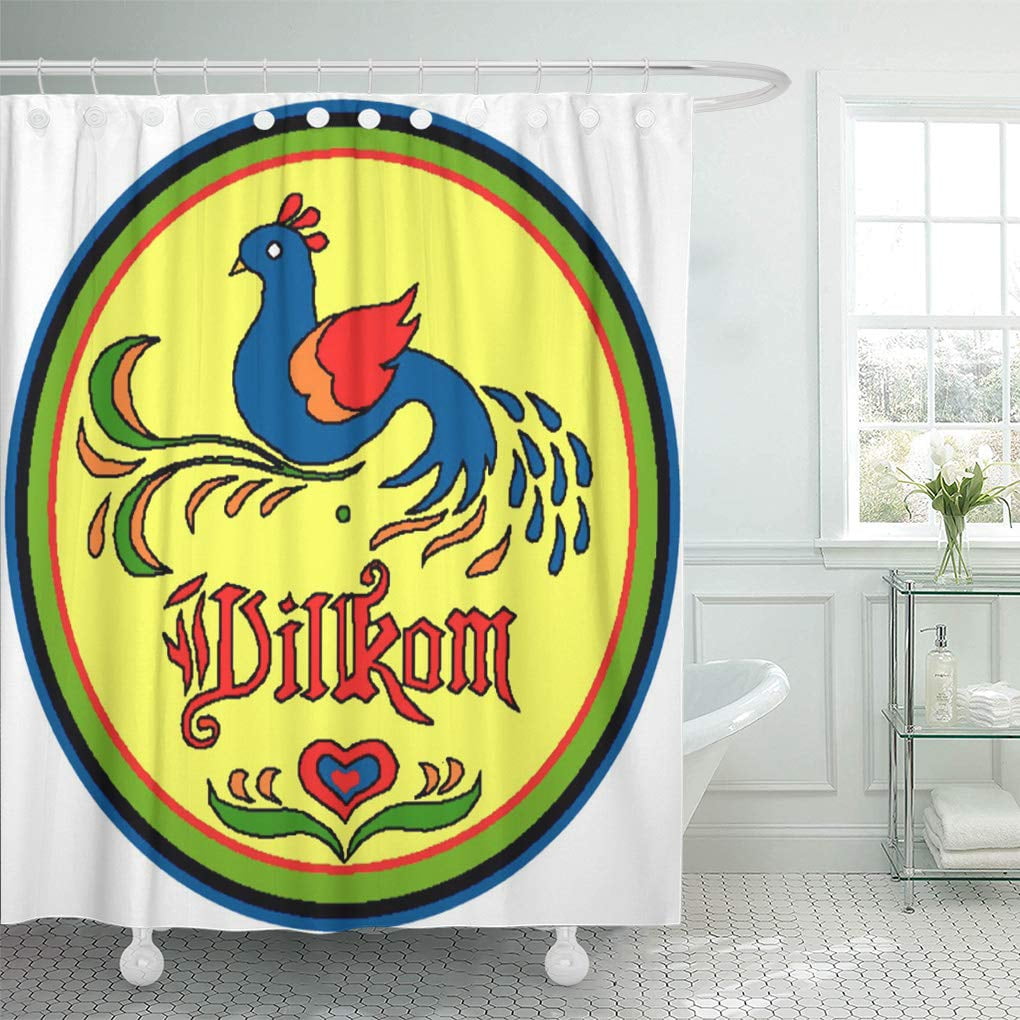 SUTTOM Pennsylvania Hex Sign Bird Large Dutch Amish Shower