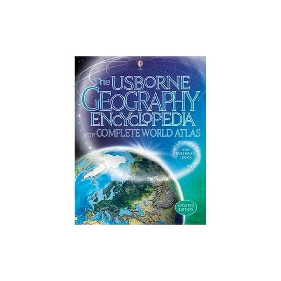 Pre-Owned Usborne Geography Encyclopedia with Complete World Atlas IL by Gillian Doherty (2012-01-01) Paperback