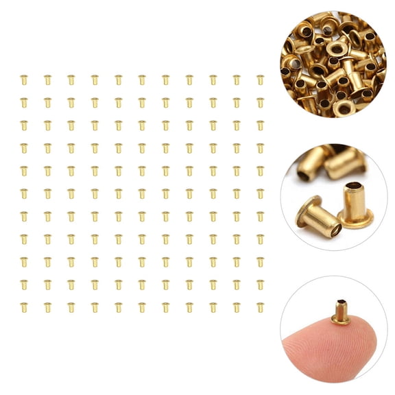 Luxshiny 1400Pcs Honeycomb Frame Crimper Copper Eyes for Beekeeping Supplies Avoiding Nest Deformation