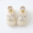 thumbnail image 2 of Rovga Toddler Shoes For Boys Girls Socks Breathable Cartoon Mesh The Floor Socks Barefoot Socks Non Shoes Daily Feetwear 12-18 Months Khaki, 2 of 4