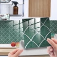 thumbnail image 1 of 25 Pcs Brick Kitchen Self Adhesive Splashback Kitchen Wall Stickers Bathroom Kitchen Self Adhesive Wall Tiles, 1 of 5