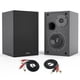 thumbnail image 1 of BESTISAN Altavoces de Estantería Modernos con Bluetooth 5.0, 2.0 Canales, 4 Pulgadas, Negro, 1 of 7