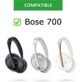 thumbnail image 6 of Adhiper Earpads Replacement Ear Pads Protein PU Leather Ear Cushion Compatible with Boses NC700 Boses Noise Cancelling Wireless Bluetooth Headphones 700 (Silver), 6 of 7