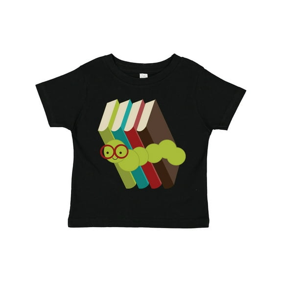 Inktastic Bookworm Books Reading Boys or Girls Toddler T-Shirt