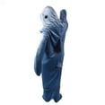 thumbnail image 1 of Saco De Dormir Con Capucha De Tiburón, Manta Con Capucha De Tiburón, Usable, Ajuste Holgado, Diversión Suave Para El Rendimiento, 1 of 7