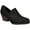 Black, variant on Womens Nakia  Faux Suede Dressy Shooties
