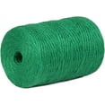 thumbnail image 3 of Natural Jute Twine 600 Feet Long Colored Twine Rope for Crafts Gift Wrapping Packing Gardening and Wedding Decor (Green), 3 of 5
