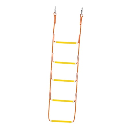 XLWLLNJ Marine Rope Ladder Stable Non Slip Steps for Kayaking Pontoon Boats Sailboat 5 Steps 135x35cm