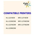 thumbnail image 3 of (2-Pack,Black) Compatible TN227BK Toner Cartridge Replacement for TN227 TN-227BK TN223 TN-223BK Used for MFC-L3750CDW MFC-L3770CDW HL-L3210CW HL-L3290CDW HL-L3230CDW Printer, 3 of 8