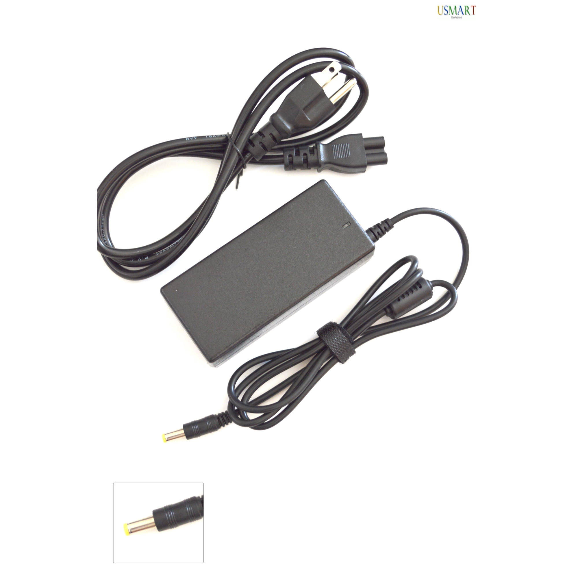 Usmart New AC Power Adapter Laptop Charger For Acer Aspire One AOD255e-13639 Laptop Notebook Ultrabook Chromebook PC Power Supply Cord 3 years warranty