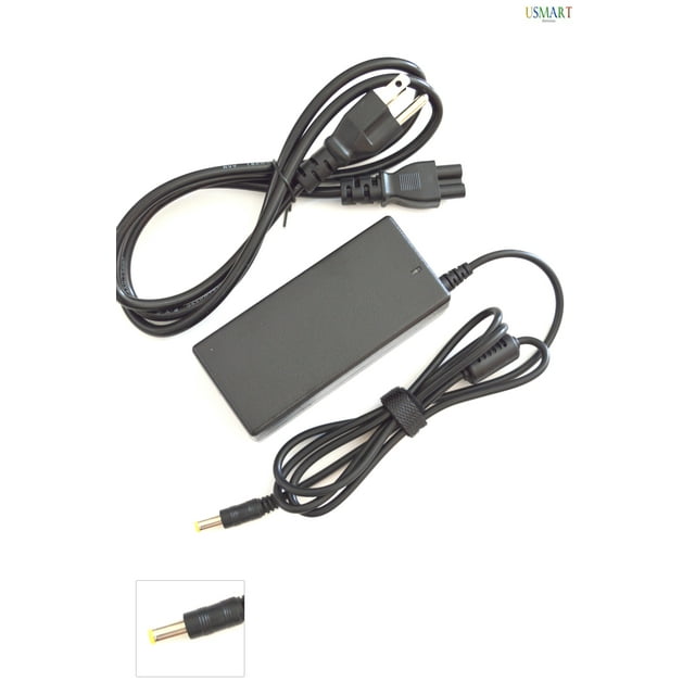 Usmart New AC Power Adapter Laptop Charger For Acer Aspire One AO531h-1791 Laptop Notebook Ultrabook Chromebook PC Power Supply Cord 3 years warranty