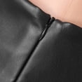 thumbnail image 6 of Leather Skirts For Women High Waist Ruffled Hem Mini Skirt With Short Vacation Holiday Female Dailywear, 6 of 9