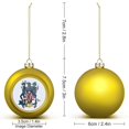 thumbnail image 2 of Gorillaz Christmas Balls Ornaments Decoration Xmas Tree Hanging Ornament Pendant for Home Indoor Holiday Party Decor 4PCS, 2 of 8