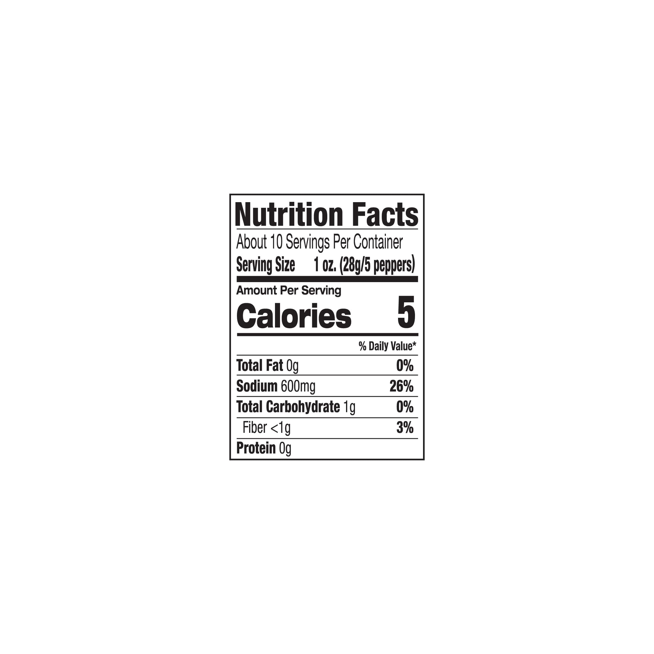 DeLallo Mild Pepperoncini Peppers, 25.5oz Jar, 6-Pack