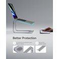 thumbnail image 5 of FrostHike Laptop Stand, Ergonomic Laptop Riser Laptop Mount for Desk, Notebook Computer Stand Holder Compatible with Most 10-15.6” Laptops, Silver, 5 of 5