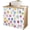 Multi, variant on Rainbow Small Cabinet Curtains 10"W x 11"L, Colorful Boho Tainted Pattern Polka Dot Modern Sink Skirt Dust-Proof Short Curtain for Bathroom Vanity Storage Cubby Desk, Self Adhesive Privacy Drapes
